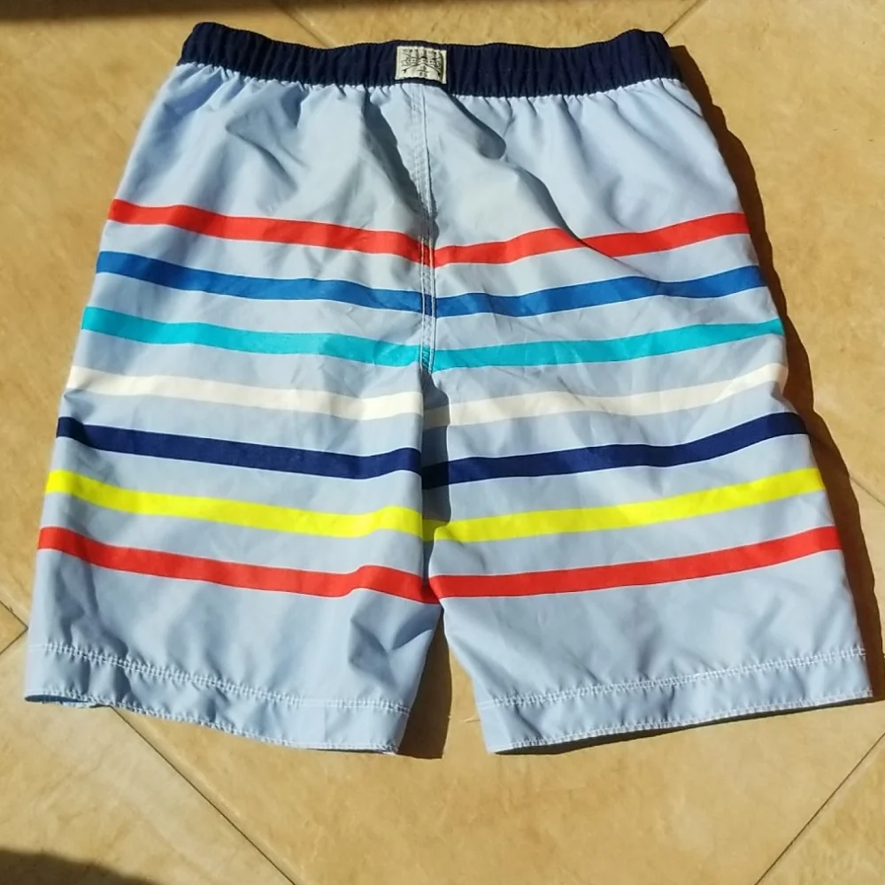 GAP light blue stripe trunks xxl 14